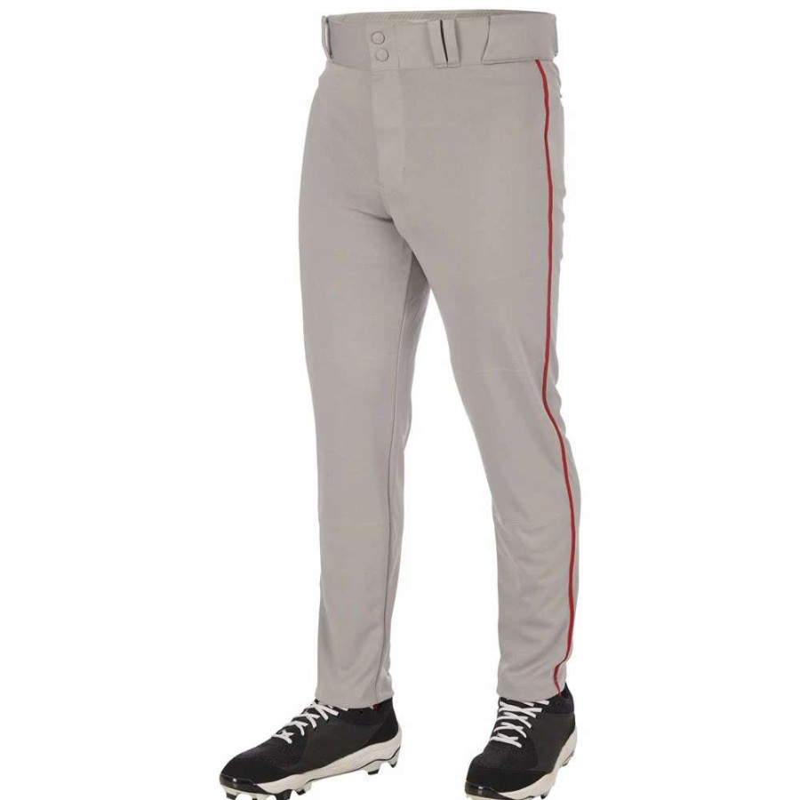 Pants * | Champro Men'S Triple Crown 2.0 Tapered Bottom With Braid Baseball Pants