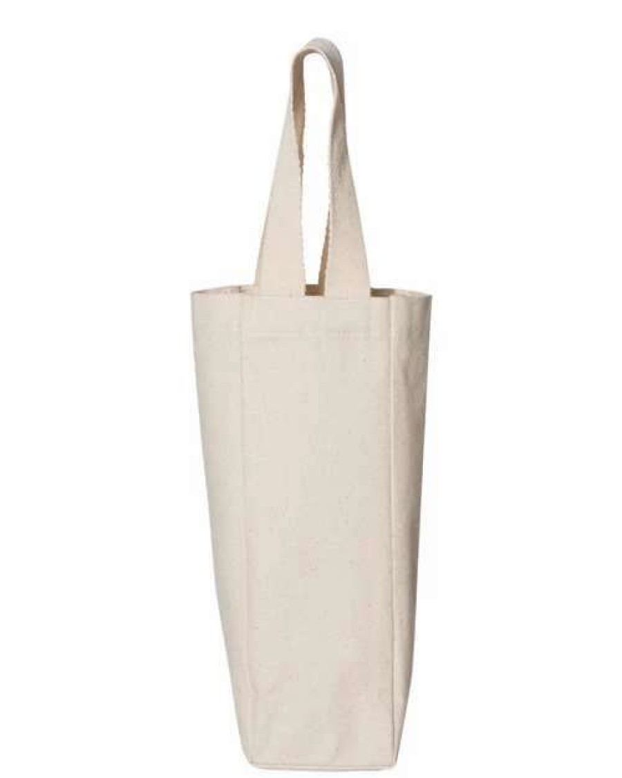 All Purpose Bags & Backpacks * | Oad Single Wine Tote Natural