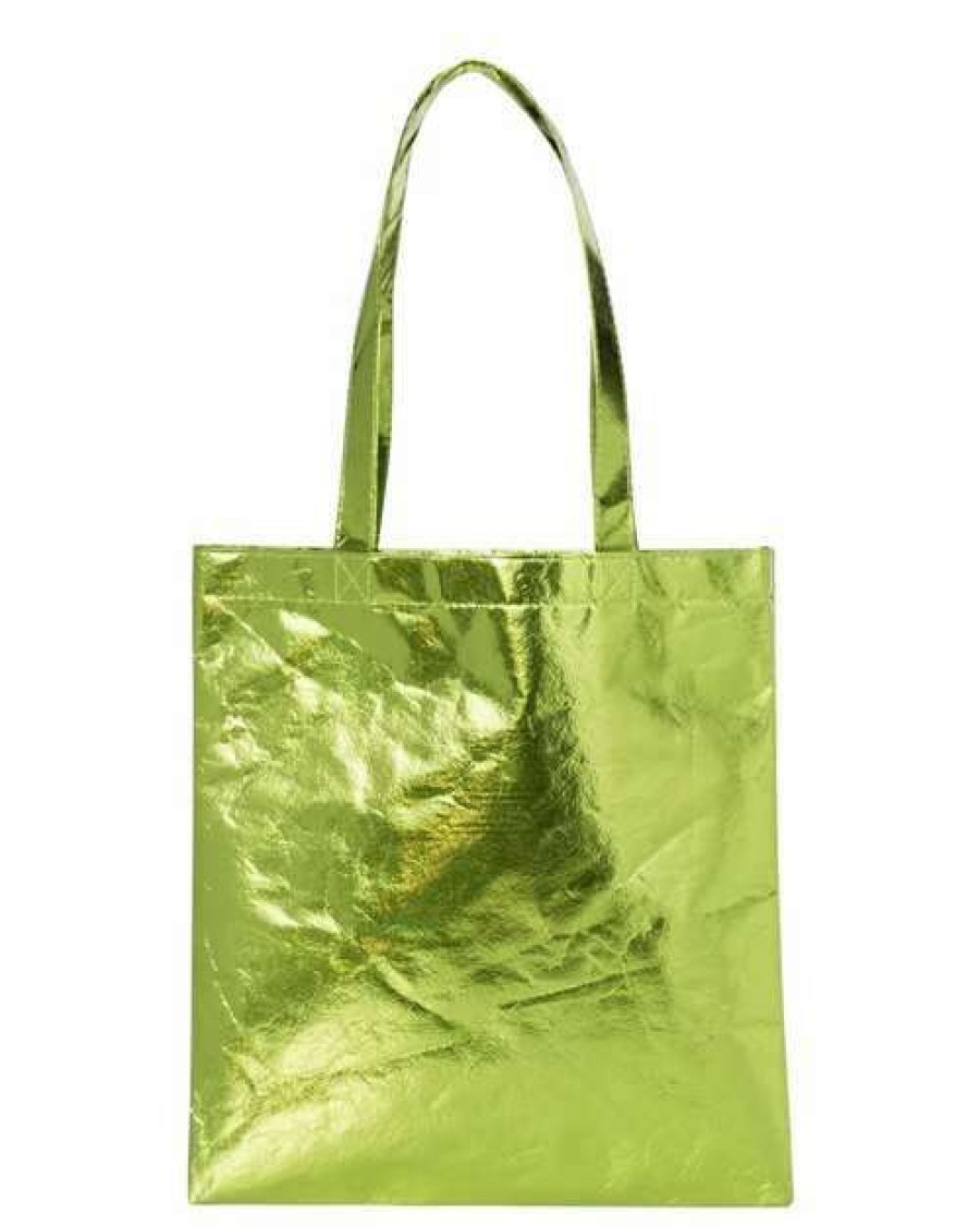 All Purpose Bags & Backpacks * | Liberty Bags Metallic Tote