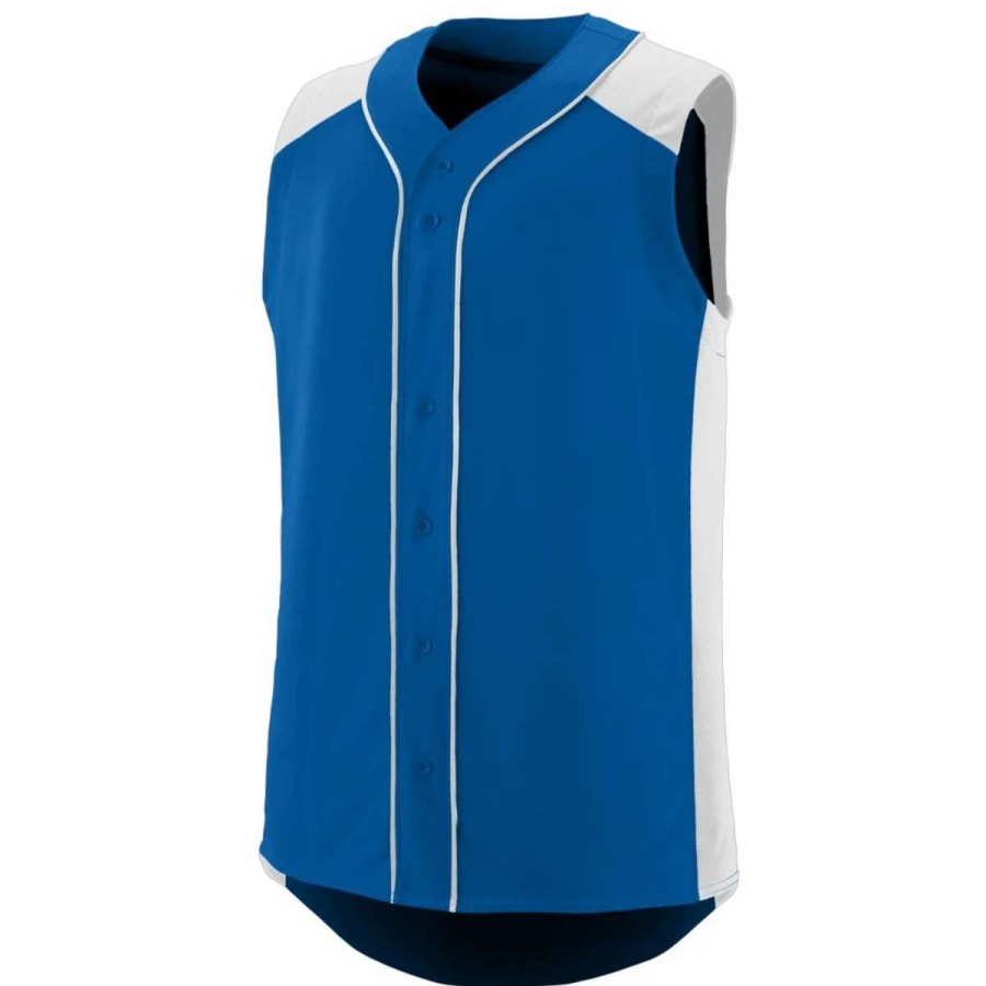 Jerseys * | Augusta Youth Sleeveless Slugger Baseball Jersey