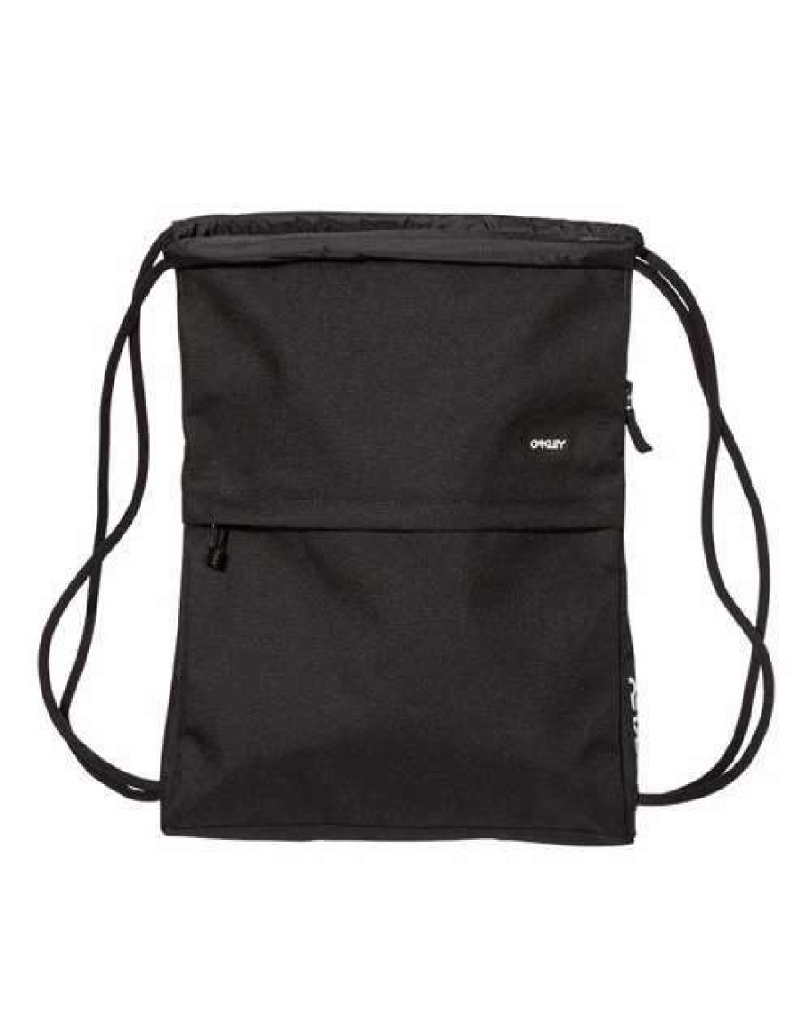 All Purpose Bags & Backpacks * | Oakley 13L Street Satchel Drawstring Bag Blackout