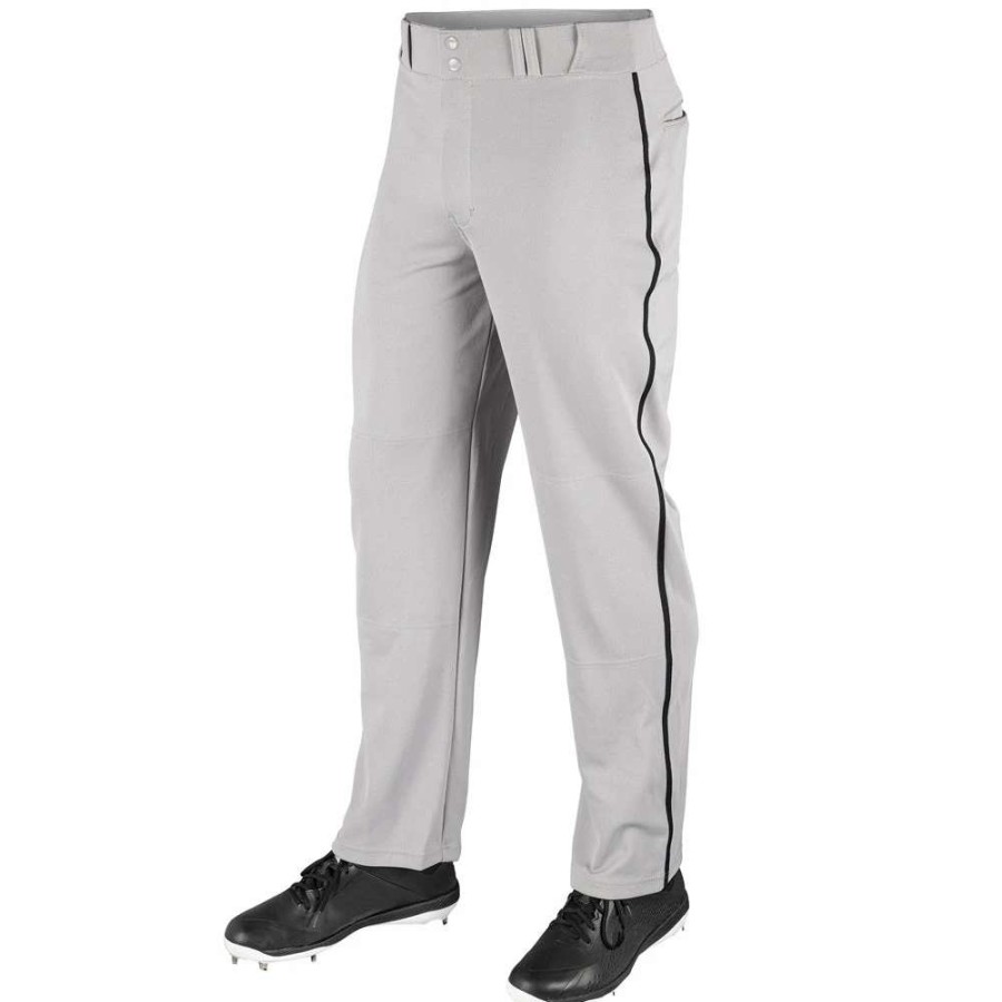 Pants * | Champro Mvp Open Bottom Men'S Baseball Pant With Braid