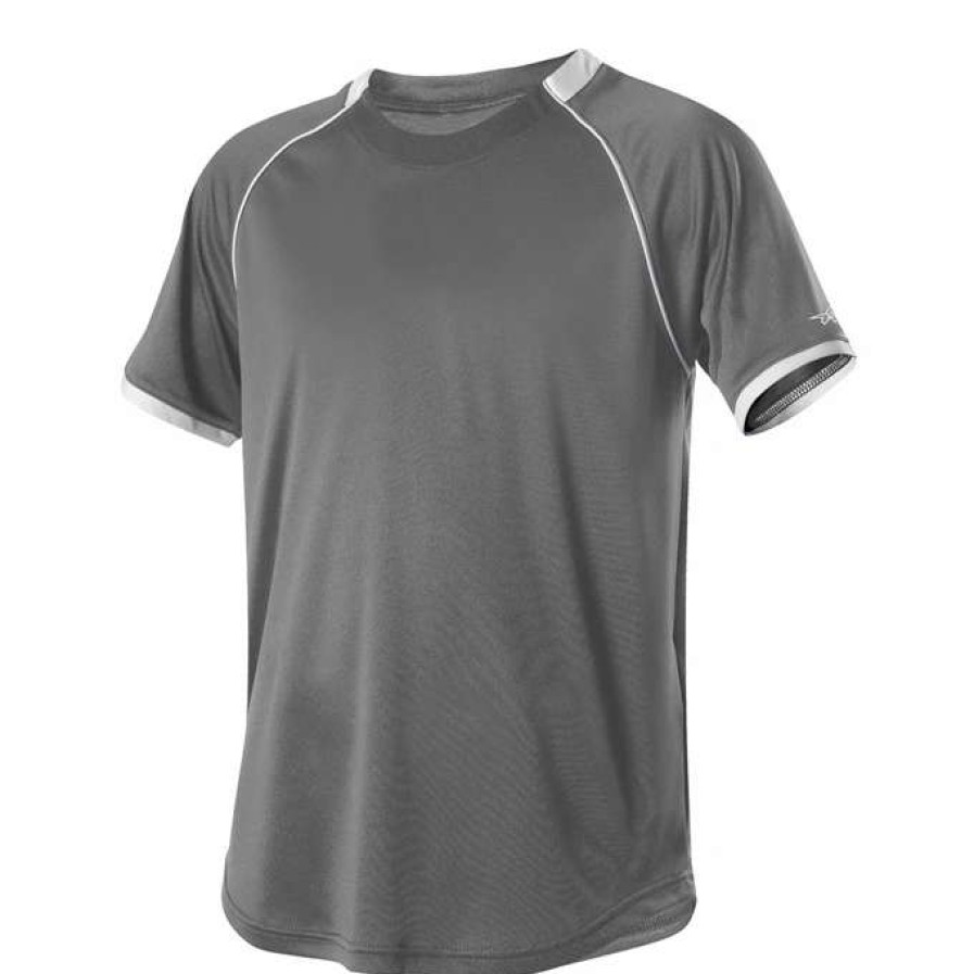 Jerseys * | Alleson Adult Baseball Jersey Crew Neck