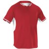 Jerseys * | Alleson Men'S 2 Button Baseball Jersey