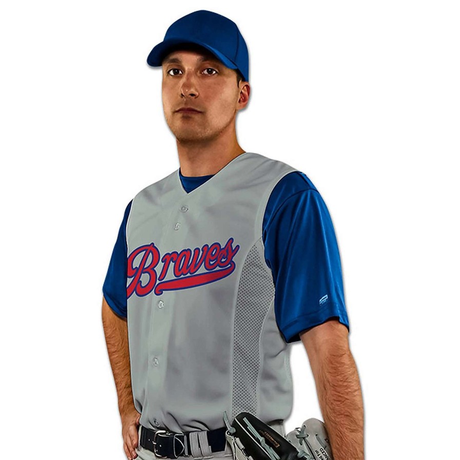 Jerseys * | Champro Reliever Men'S Sleeveless Baseball Jersey