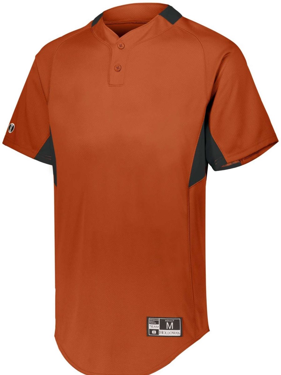 Jerseys * | Holloway Game7 Two-Button Baseball Jersey 1 Of 2