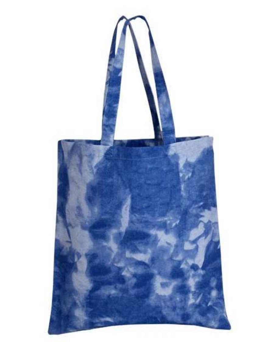 All Purpose Bags & Backpacks * | Q-Tees Tie-Dyed Canvas Bag