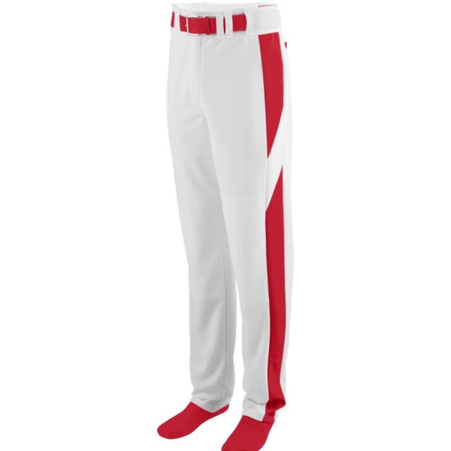 Pants * | Augusta Adult Series Color Block Baseball/Softball Pants