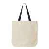 All Purpose Bags & Backpacks * | Liberty Bags Jennifer Cotton Canvas Tote