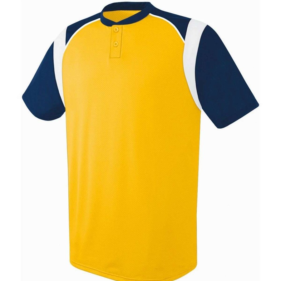 Jerseys * | Augusta Youth Wildcard Two-Button Baseball Jersey