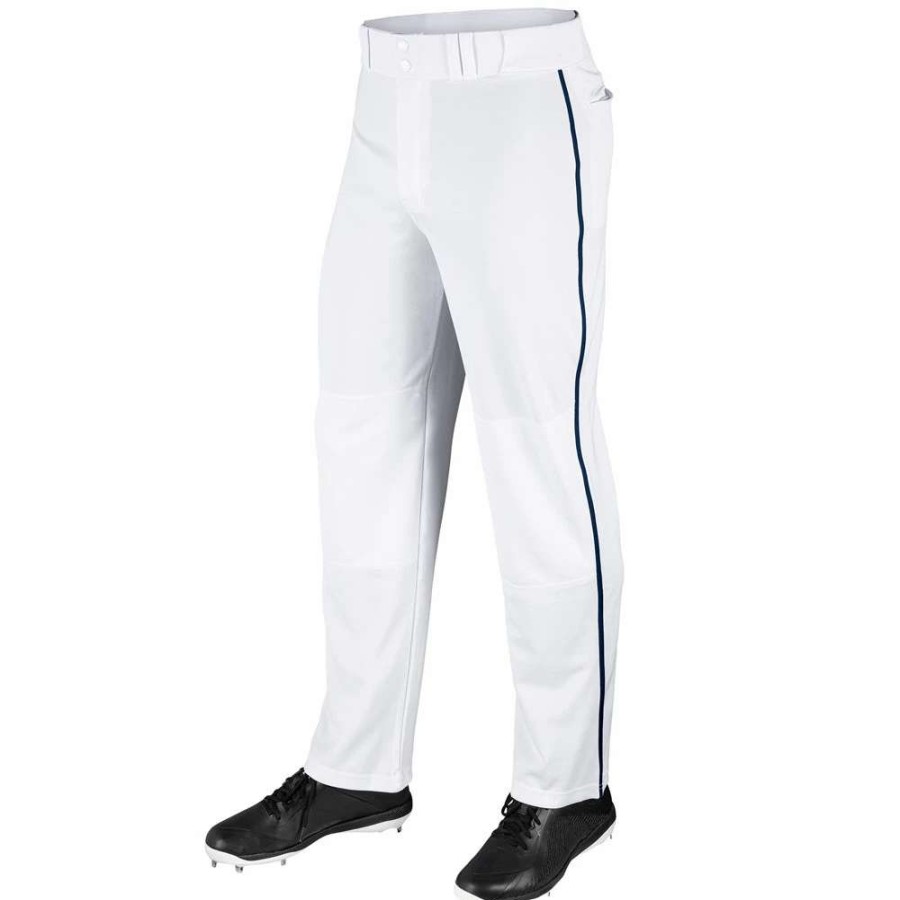 Pants * | Champro Mvp Open Bottom Youth Baseball Pant With Braid