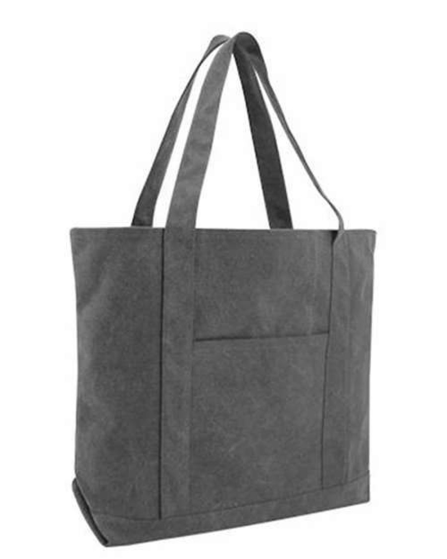 All Purpose Bags & Backpacks * | Liberty Bags Pigment Dyed Premium Xl Boater Tote