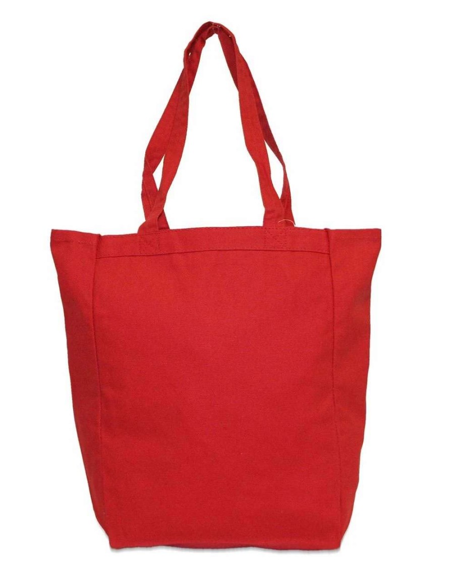 All Purpose Bags & Backpacks * | Liberty Bags Allison Cotton Canvas Tote Natural