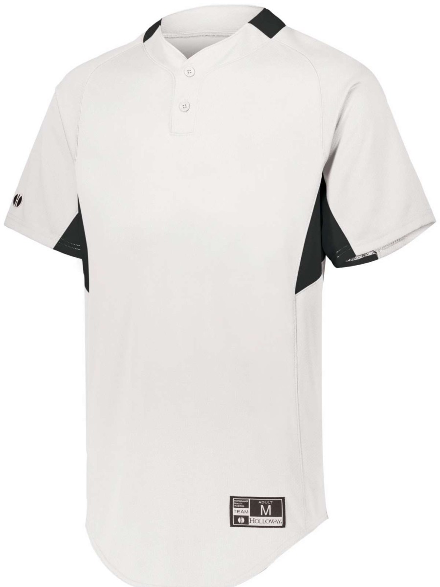 Jerseys * | Holloway Game7 Two-Button Baseball Jersey 2 Of 2