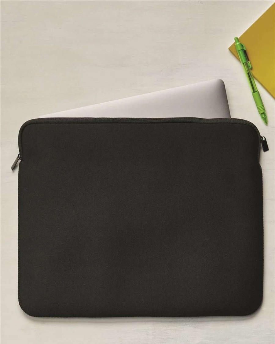 All Purpose Bags & Backpacks * | Liberty Bags Neoprene 15 Laptop Sleeve Black