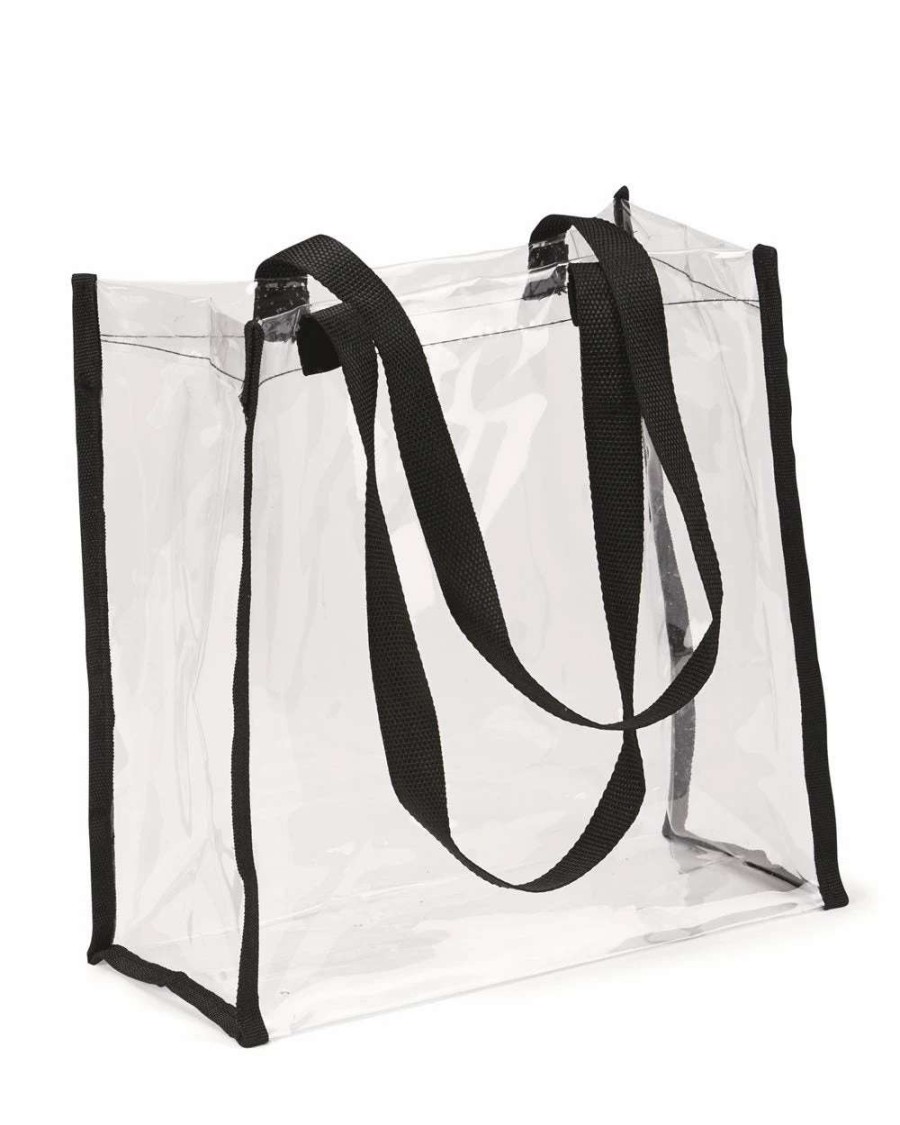 All Purpose Bags & Backpacks * | Oad Clear Value Tote Black