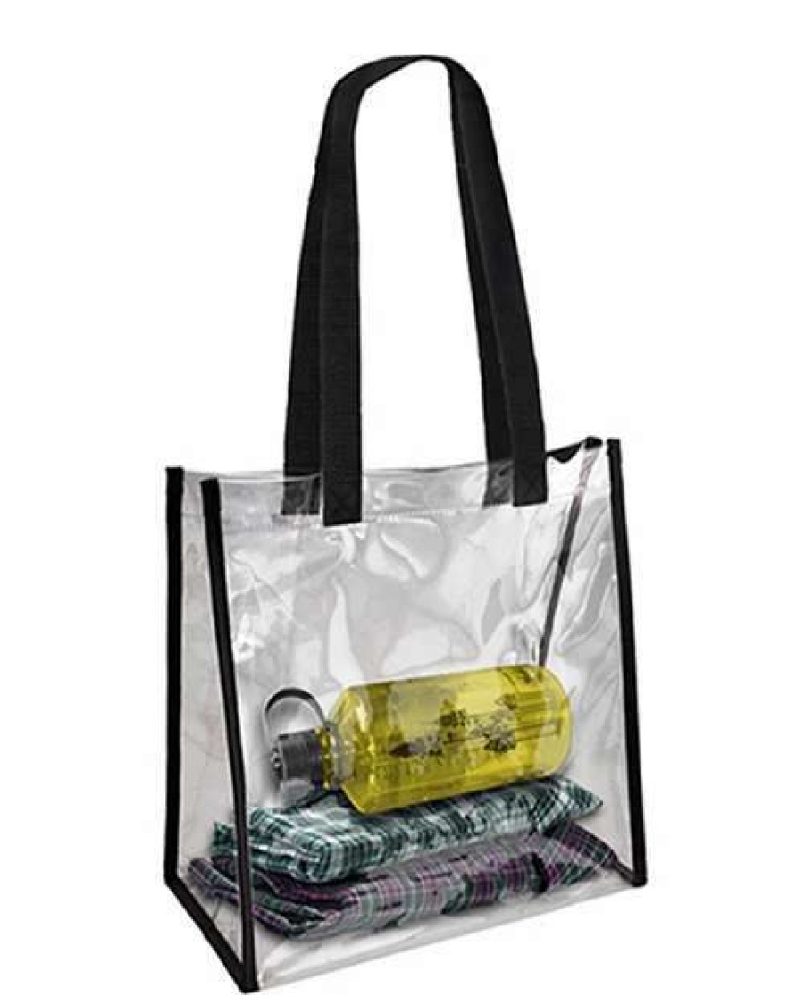 All Purpose Bags & Backpacks * | Oad Clear Value Tote Black