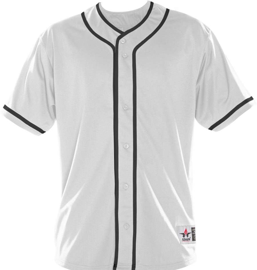 Jerseys * | Alleson Youth Diamond Jersey