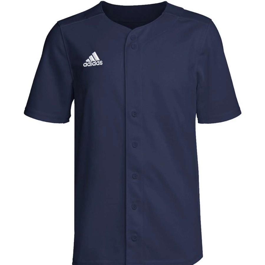 Jerseys * | Adidas Youth Icon Pro Full Button Baseball Jersey