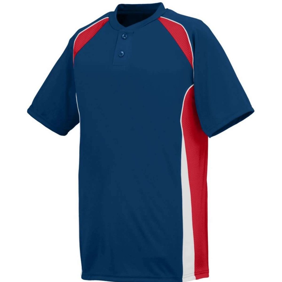 Jerseys * | Augusta Youth Base Hit Baseball Jersey