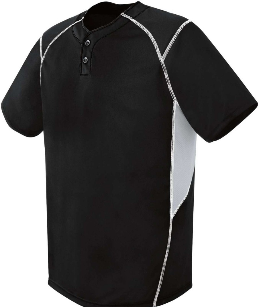 Jerseys * | Augusta Youth Bandit Two-Button Baseball Jersey