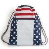 All Purpose Bags & Backpacks * | Oad Americana Drawstring Bag Red/ White/ Blue