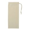 All Purpose Bags & Backpacks * | Liberty Bags Drawcord Wine Bag Natural