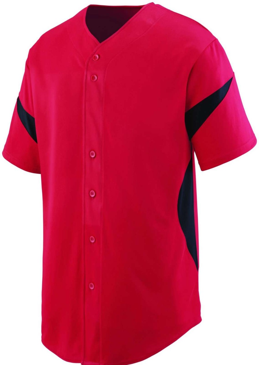 Jerseys * | Augusta Men'S Wheel House Baseball Jersey