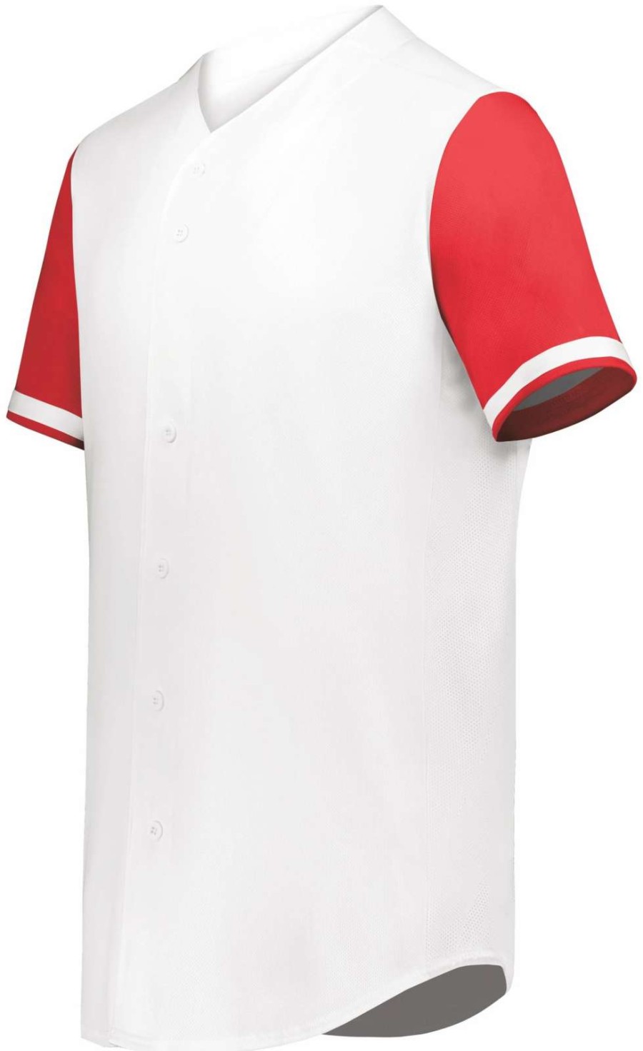 Jerseys * | Augusta Youth Cutter+ Full Button Baseball Jersey