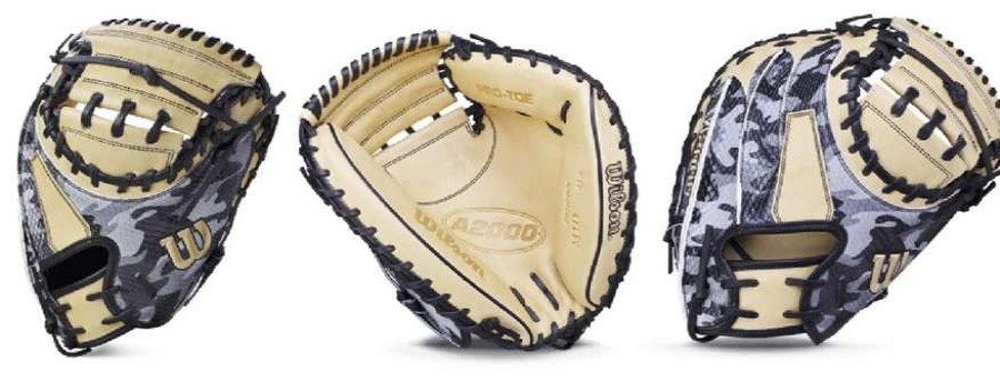 Gloves & Mitts * | Wilson Custom A2000 Cm33Ss 33 Baseball Catcher'S Mitt- October 2022 Glove Of The Month