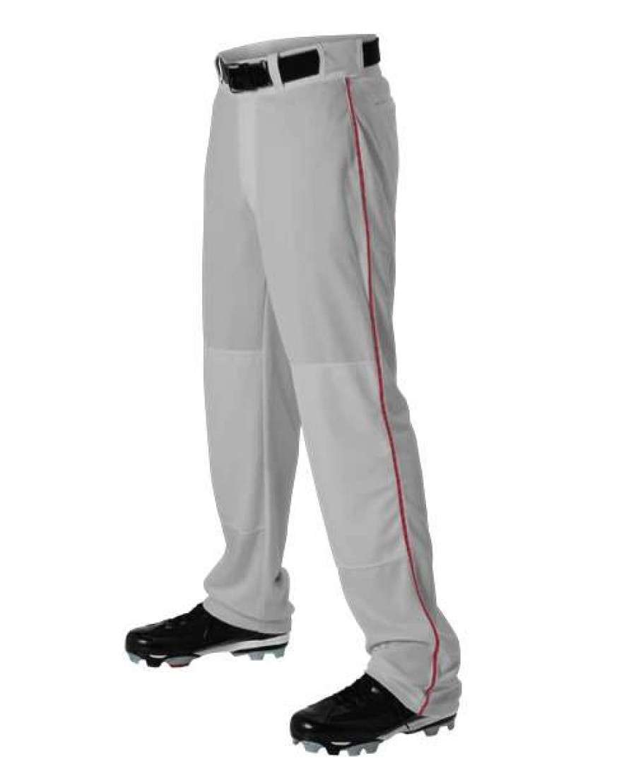 Pants * | Alleson Men'S 605Wlb Baseball Pants With Braid