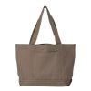 All Purpose Bags & Backpacks * | Liberty Bags Pigment-Dyed Premium Canvas Tote Bag