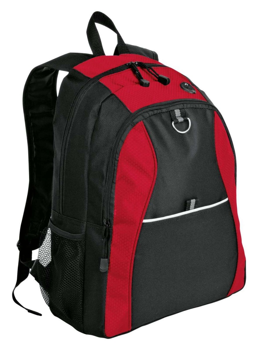 All Purpose Bags & Backpacks * | Port Authority Contrast Honeycomb Backpack. Bg1020