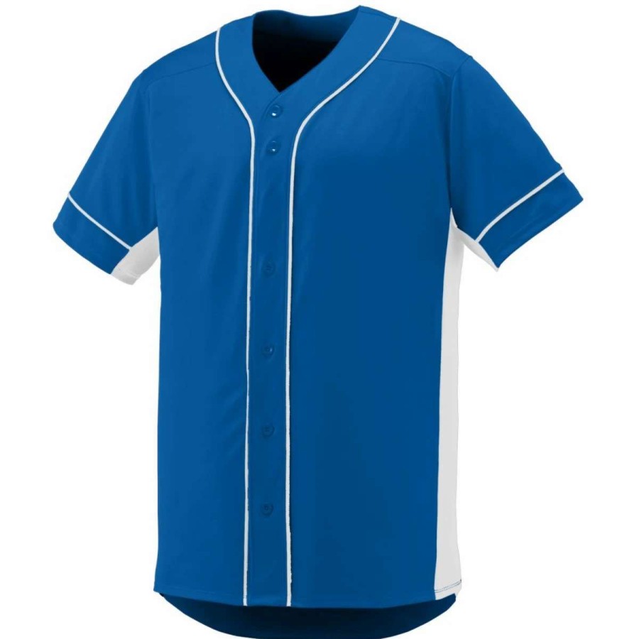 Jerseys * | Augusta Adult Slugger Baseball Jersey