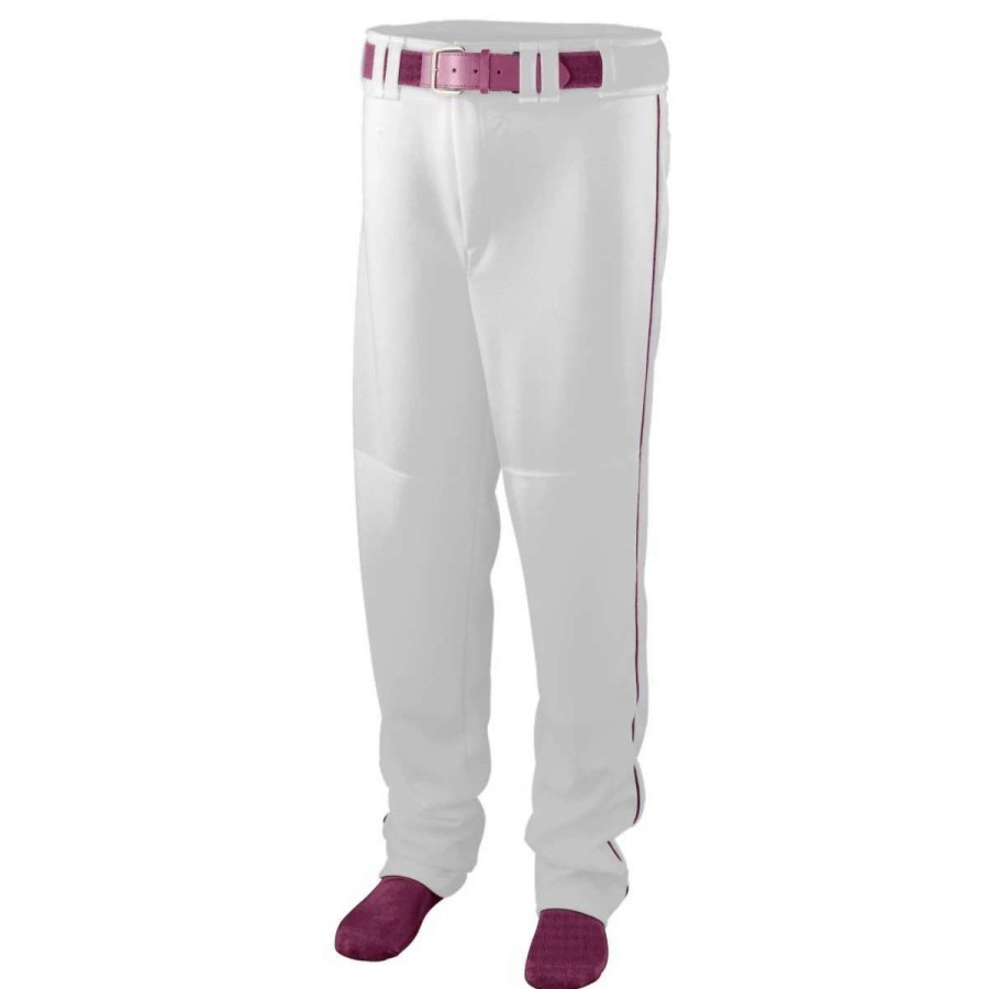 Pants * | Augusta Adult Series Baseball Pants W/ Piping