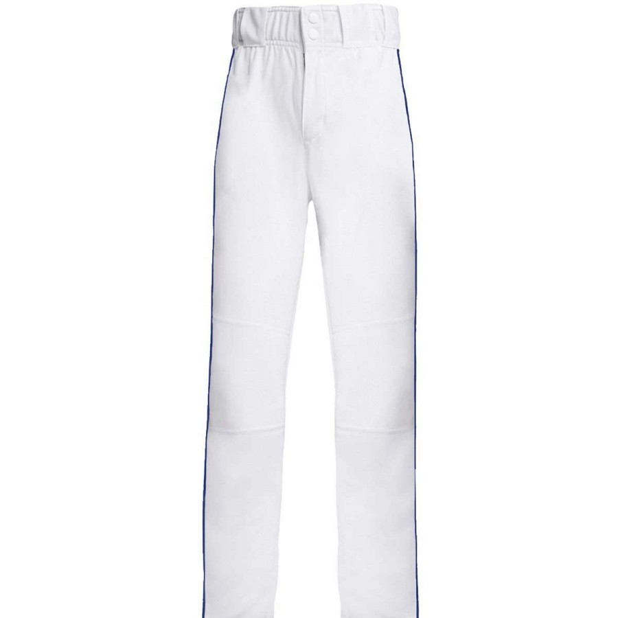 Pants * | Adidas Youth Icon Pro Open-Hem Baseball Pants With Piping