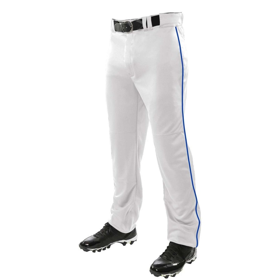 Pants * | Champro Youth Triple Crown Open Bottom Baseball Pant With Piping