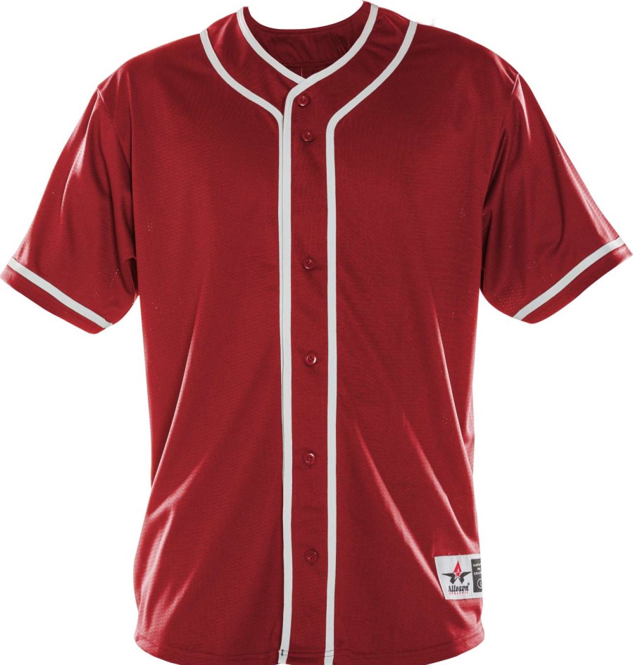 Jerseys * | Alleson Men'S Diamond Baseball Jersey