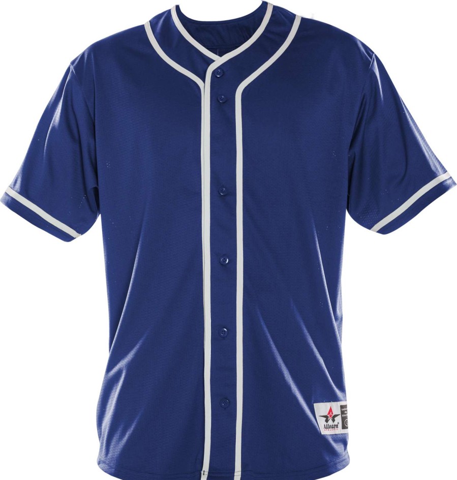 Jerseys * | Alleson Men'S Diamond Baseball Jersey