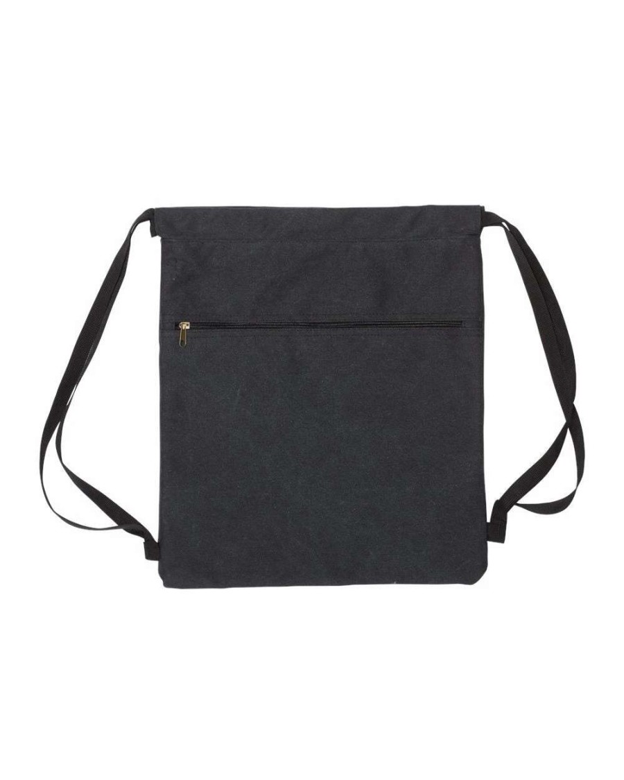 All Purpose Bags & Backpacks * | Liberty Bags Pigment-Dyed Canvas Drawstring Bag