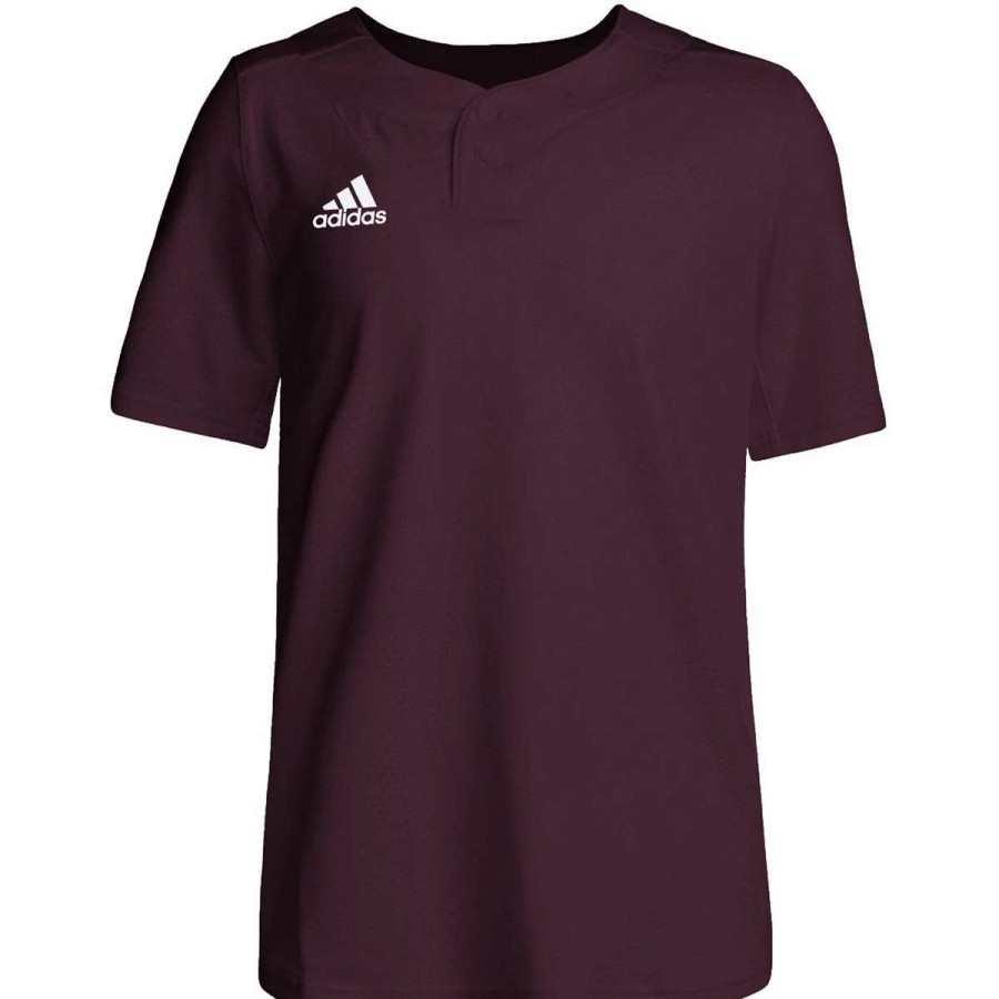 Jerseys * | Adida Youth Icon Pro 2 Button Ba Eball Jer Ey