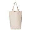 All Purpose Bags & Backpacks * | Oad Double Wine Tote Natural