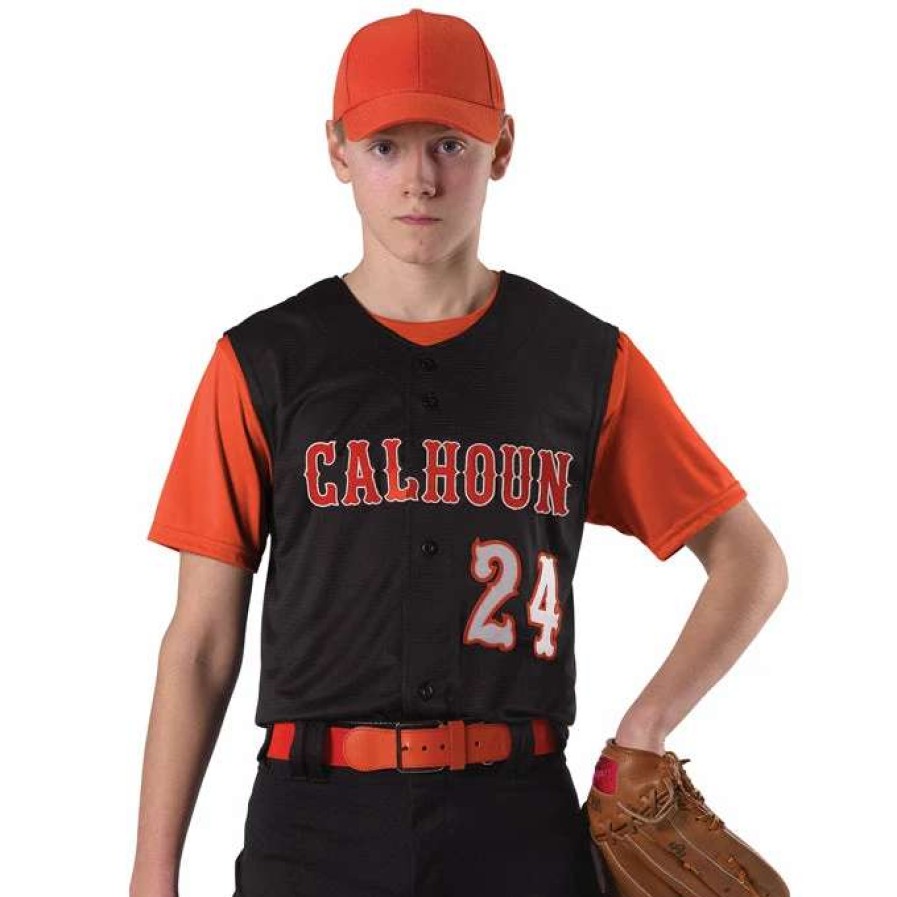 Jerseys * | Alleson Youth Baseball Vest