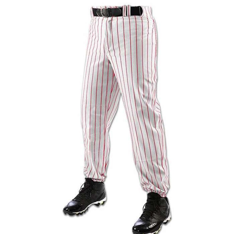 Pants * | Champro Adult Triple Crown Pinstripe Baseball Pants